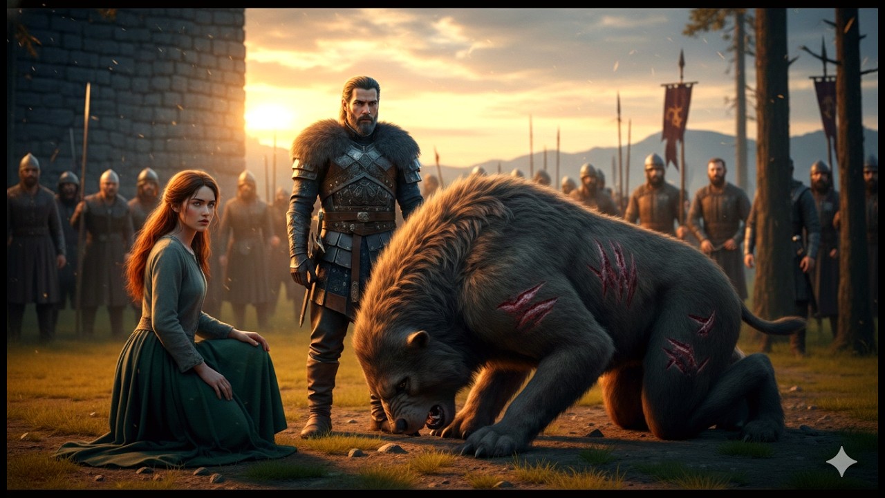 Her Injured Wolf Growled at the Entire Pack… Then Whimpered When the Alpha King Approached