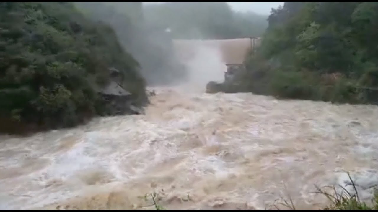 Rainstorm-Triggered Flash Flood Batters East China's Mountainous Area