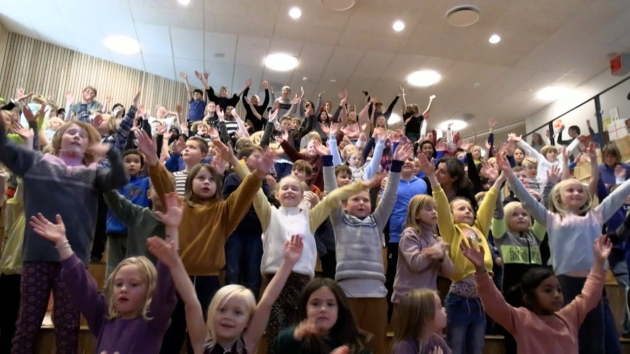 Blime-dansen 2021 på Mosby Oppvekstsenter