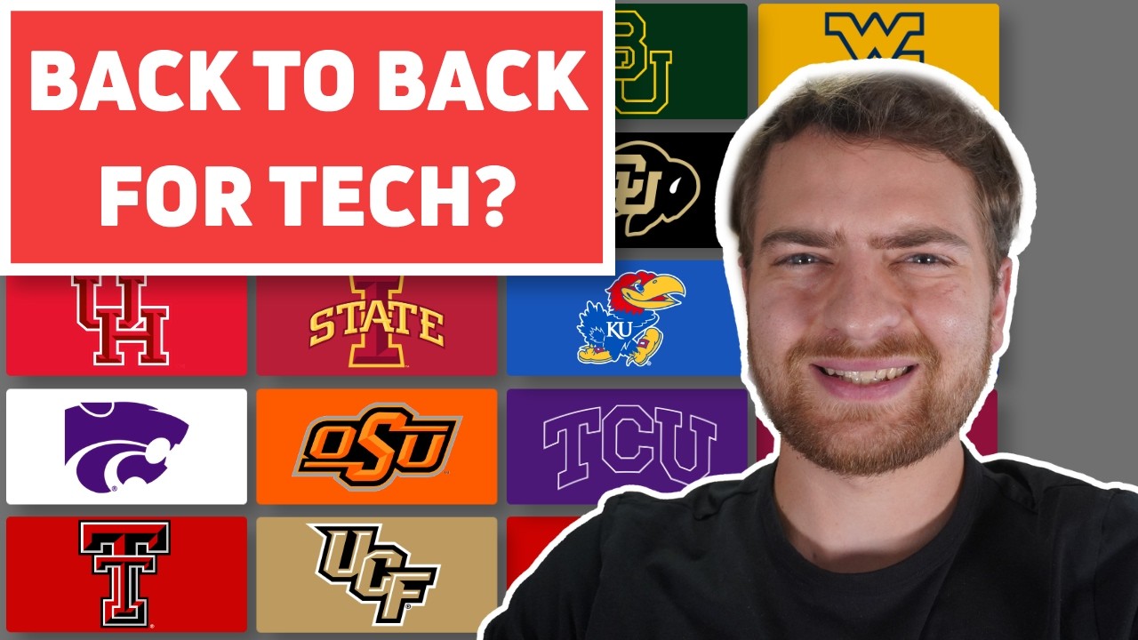 TEXAS TECH VS EVERYBODY | Big 12 Preview & Power Rankings