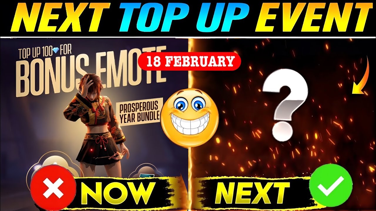 Next TopUp Event 100% Confirm | Free Fire Next Topup Event | Next Top Up Event Kaun Sa Aayega FF