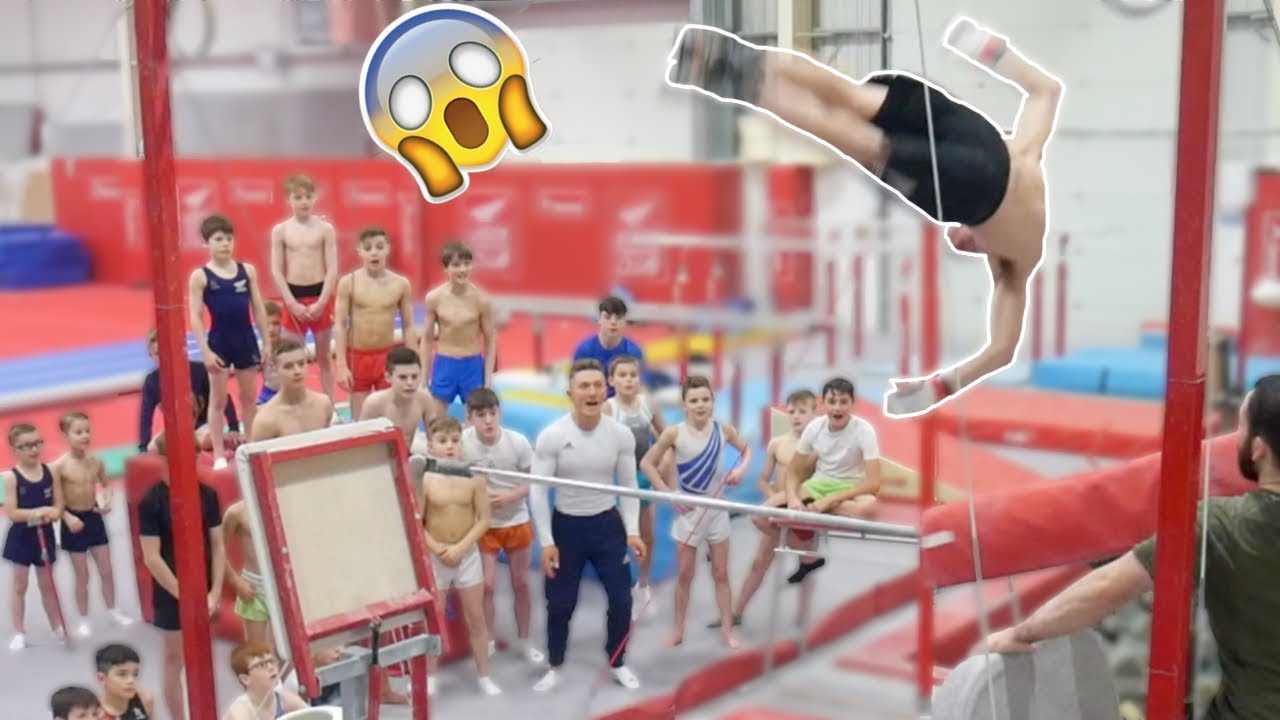 HE'S CHANGED GYMNASTICS FOREVER! {50 years old}