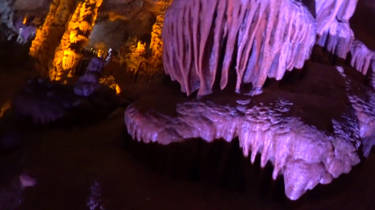 Avshalom (Soreq  or Stalactites)  Cave.  Israel.
