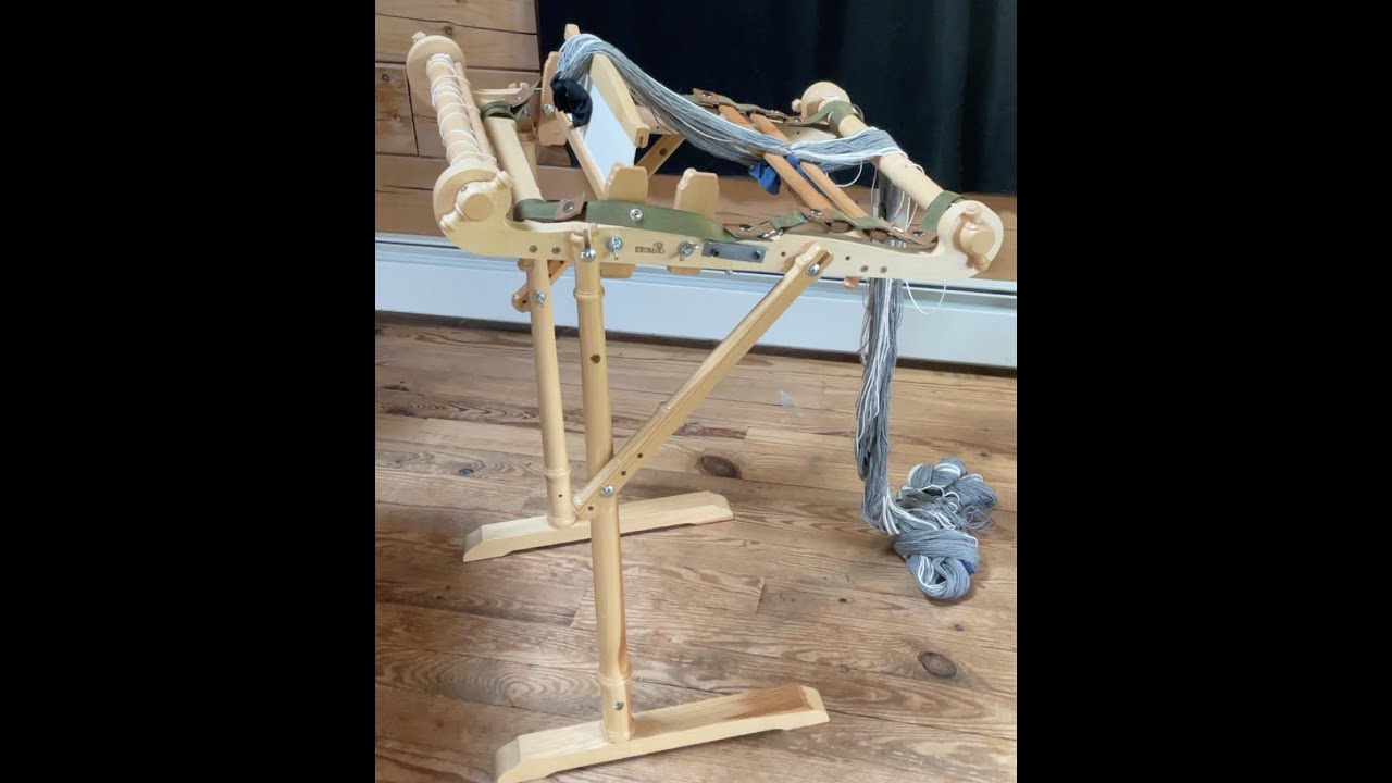 Rigid Heddle Part 1 Warping with pre made warp