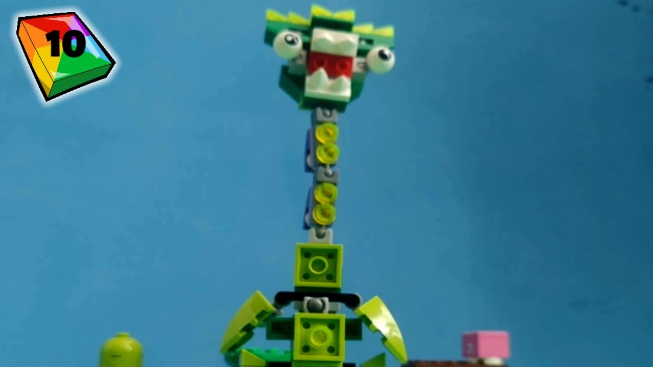LEGO Mixels Stop Motion - Gurggle and Berp's Floral Murp
