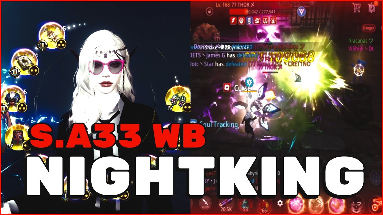 OLD NIGHTKING POV | S.A33 LABY WB CONTEST | RESISTANCE VS 77/SC TEAM | MIR4