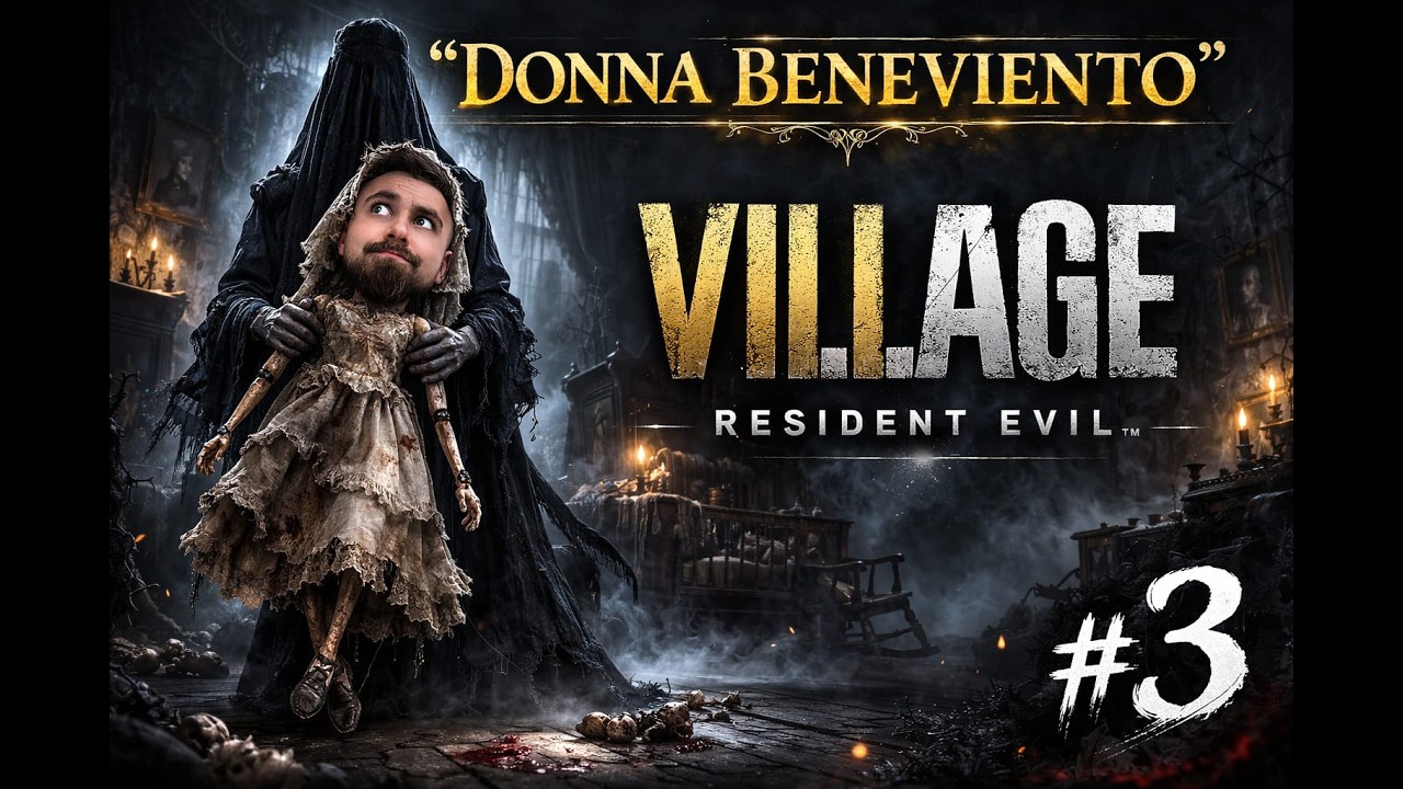 Resident Evil Village #3 Donna Beneviento y sus muñecas!!🪆