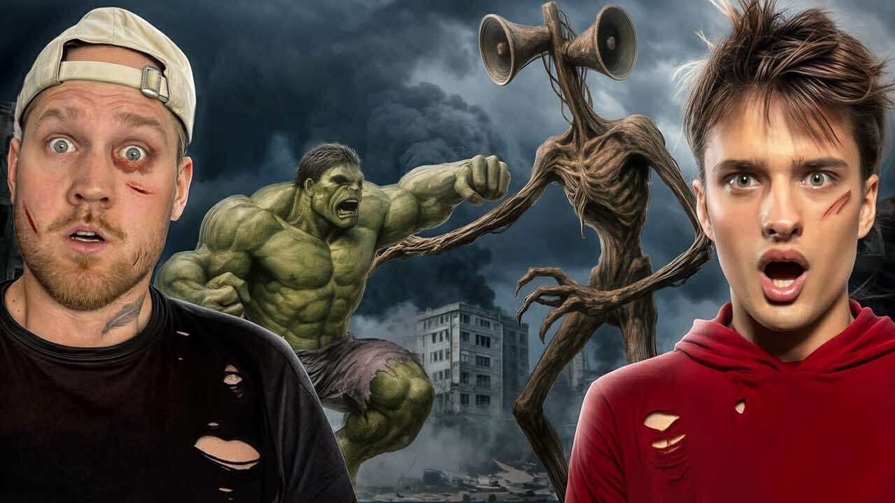 HULK vs SIREN HEAD W PRAWDZIWYM ŻYCIU!