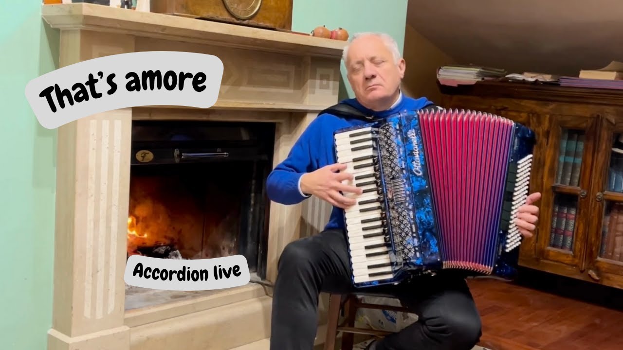 That's amore - Accordion Accordeon Fisarmonica 手風琴 Аккордеон - Dean Martin Jack Brooks Harry Warren