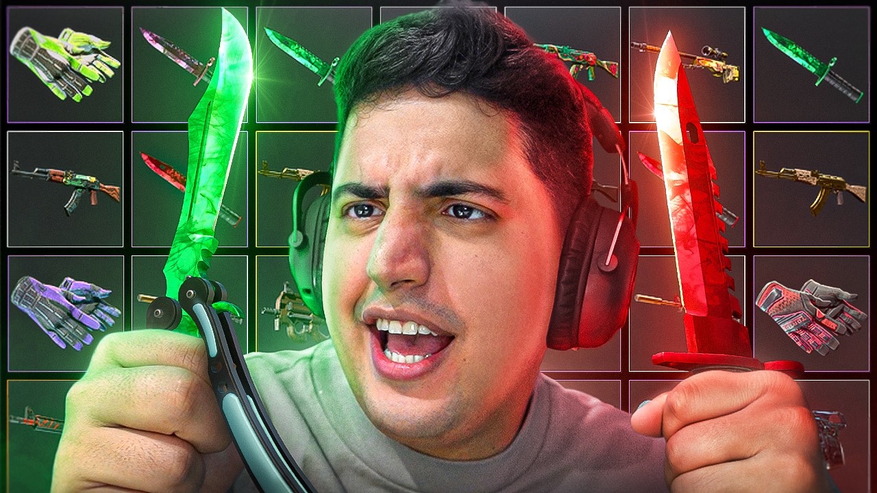 EXAGEREI? SIM!! MAS EU COMPREI R$440 MIL EM SKINS DE CS 2 APÓS O MERCADO DERRETER