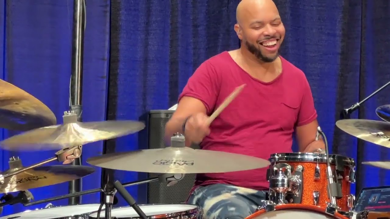 Donald Barrett Drum Set Clinic Pasic 22 Percussive Arts Society