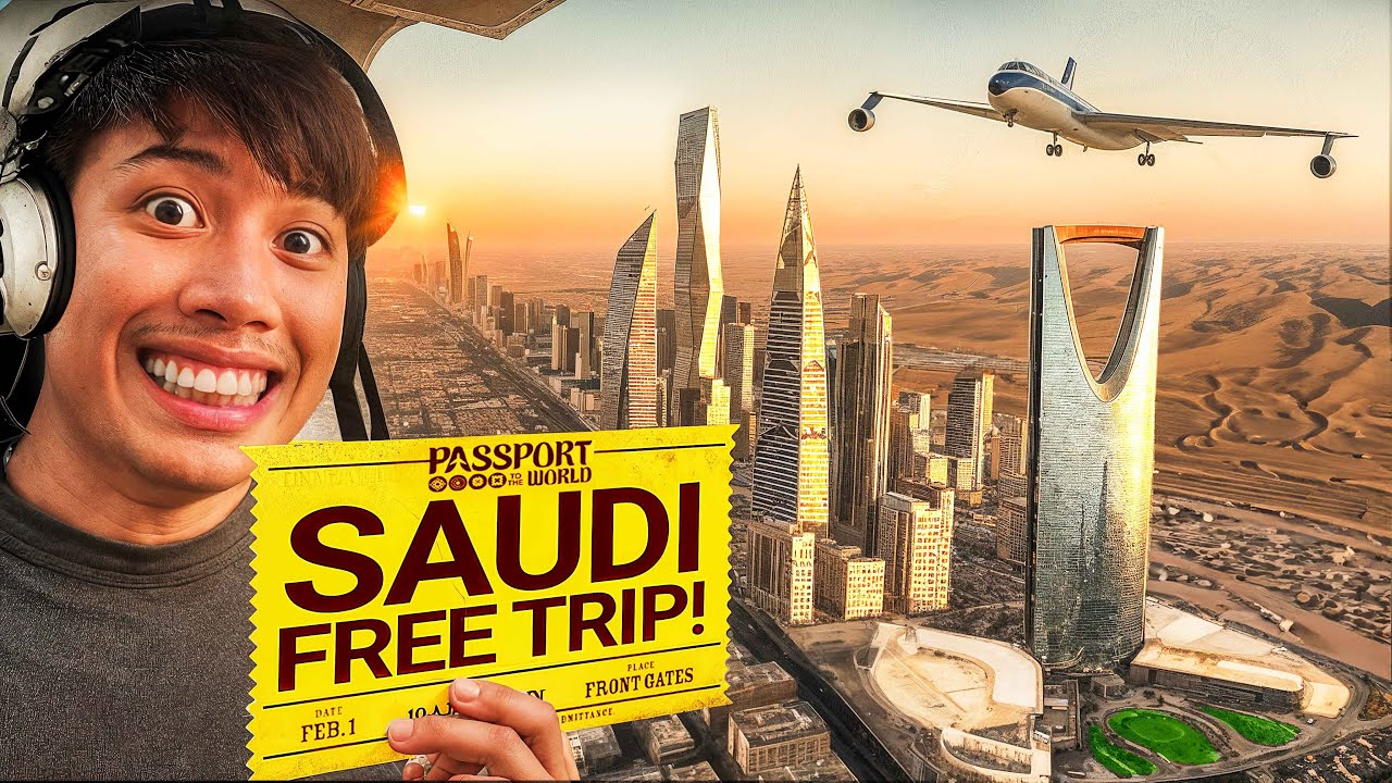 I Visited SAUDI ARABIA for FREE! | Saudi Series Ep.1
