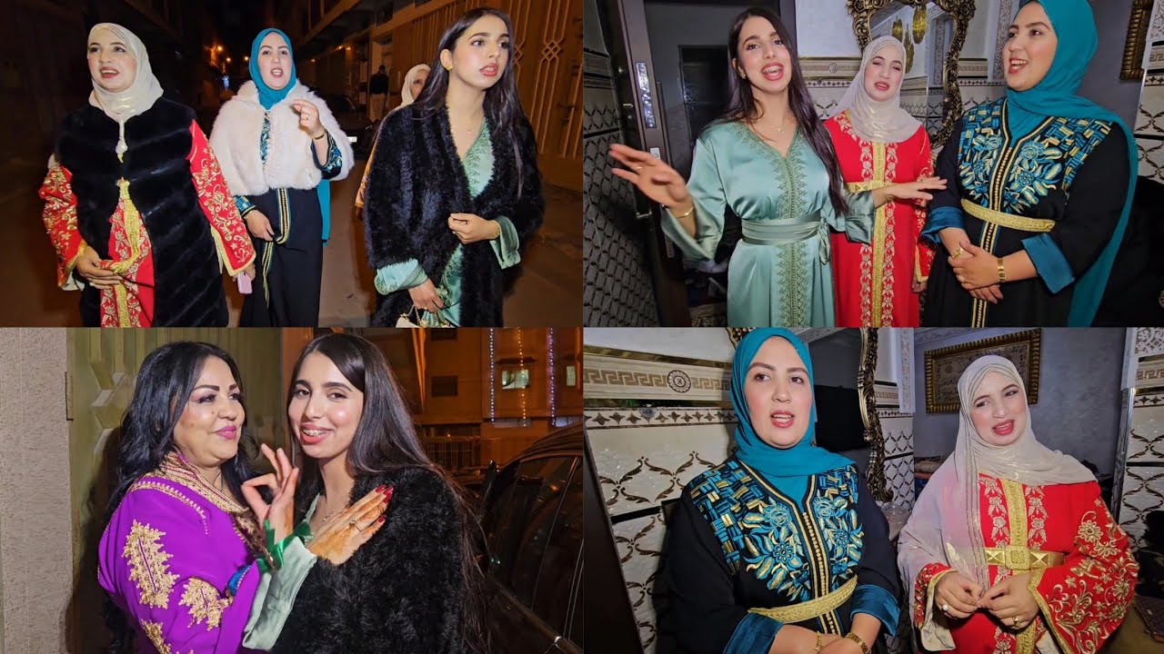 العرس بدا او كولشي بكا على العروسة او حضرنا راسنا بأحسن اللباس هدشي اوسطوري