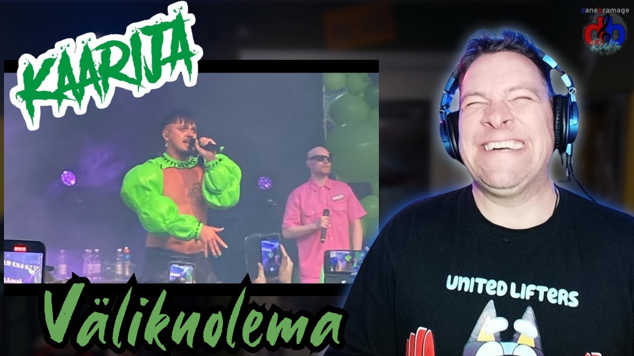 Käärijä - Välikuolema [Live At The Helsinki Ice Hall Black Box] 🇫🇮 REACTION