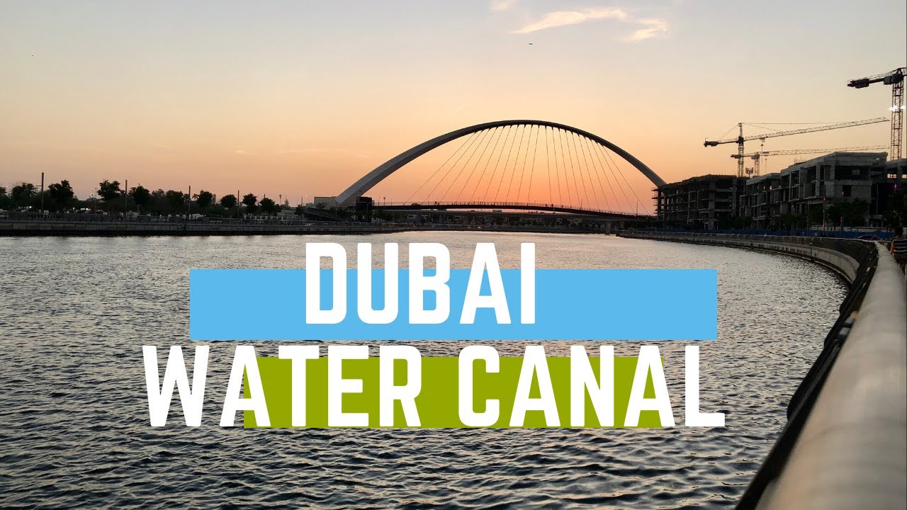 DUBAI WATER CANAL - SUNSET