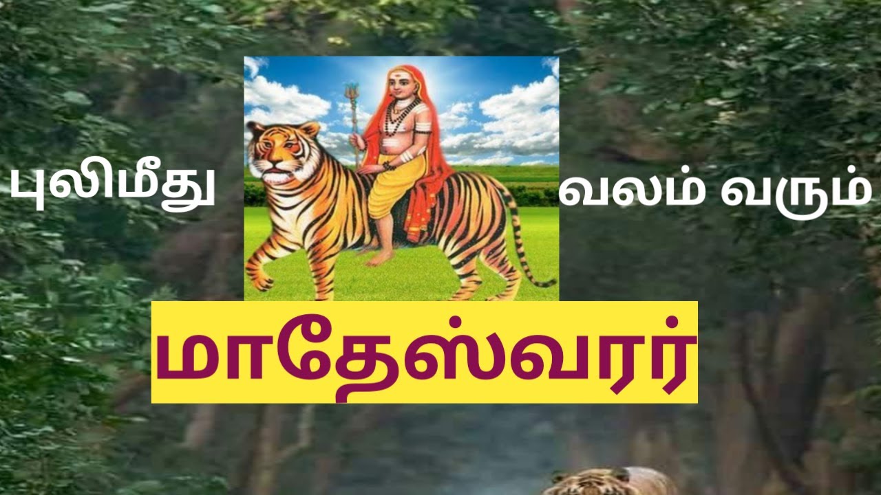 புலி மீது வலம் வரும் மாதேஸ்வரர் |  matheswarar temple|  | SURA MUSICAL | சுரா மியூசிகல் |