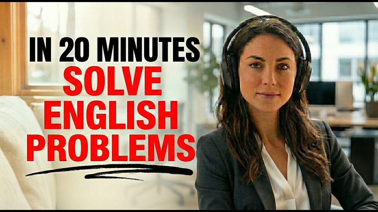 Solve Problems in English: Real Life Advanced Podcast | Listening & Speaking Practice