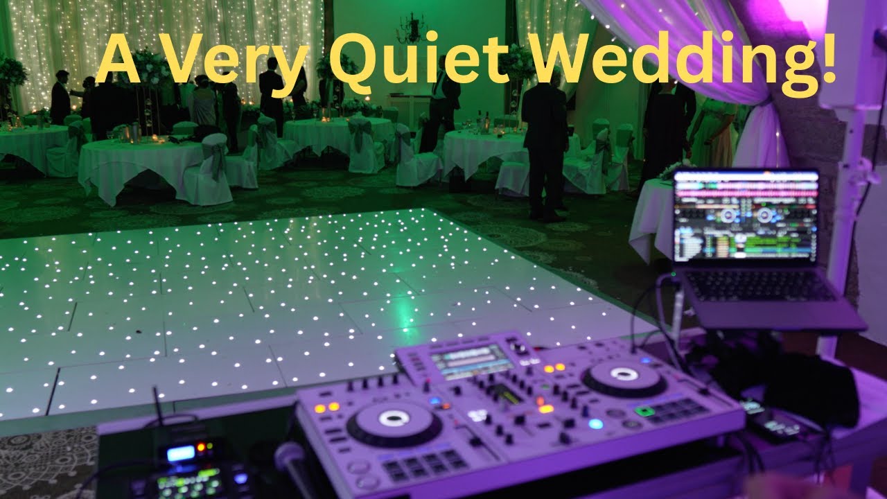 DJ GIG LOG | THIS WEDDING WAS QUIET!