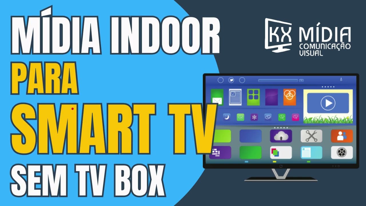 Como fazer Mídia Indoor em SMART TV #midiaindoor #digitalsignage #tvcorporativa