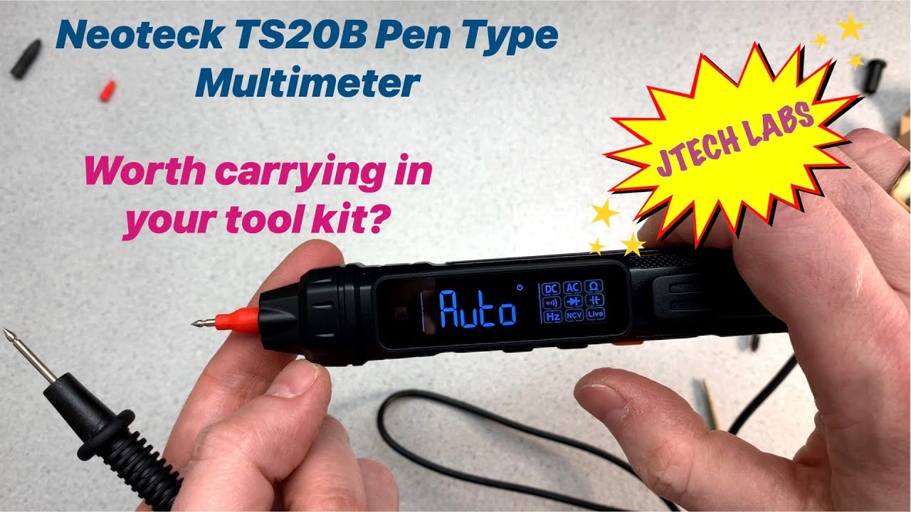 Unboxing and review of Neoteck TS20B Pen Type Multimeter
