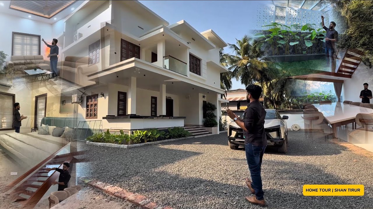 കണ്ടുനിന്നു പോവും ഈ വീട്😍😍। Hometour | shan tirur #interiordesign #home #interiormaster 