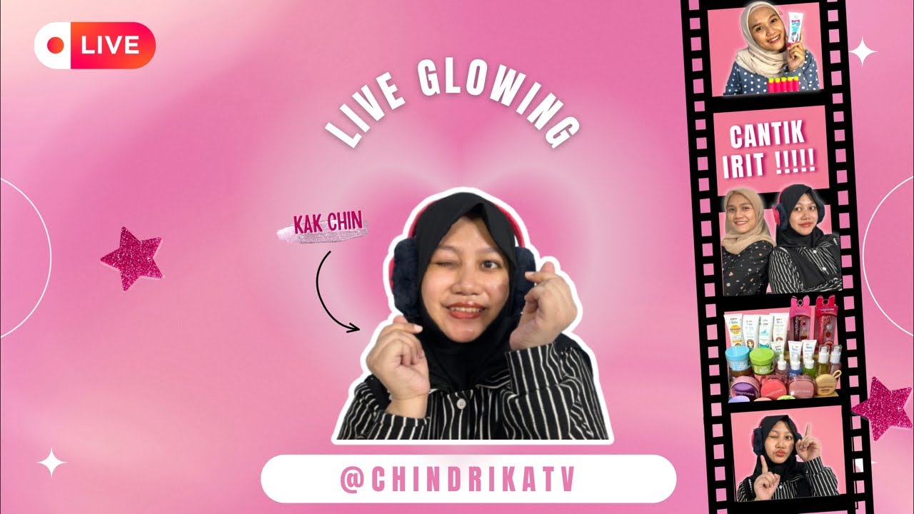 Live Glowing Ngabuburit Bareng Kak Chin