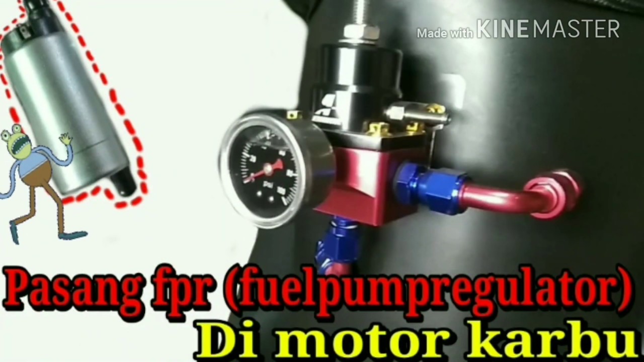 Tutorial / Cara pemasangan fpr (fuel pump regulator) di mio karbu/motor karbu