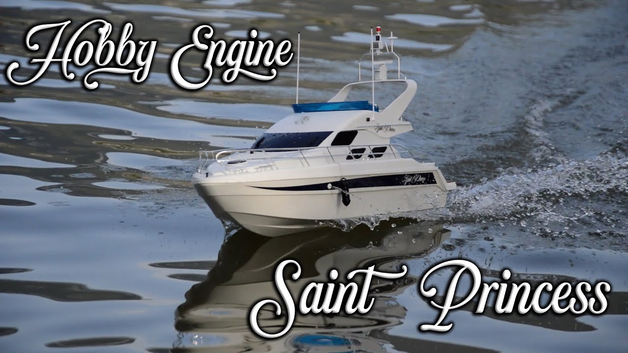 RC YACHT / HOBBY ENGINE SAINT PRINCESS / RC BRUSHLESS BOAT