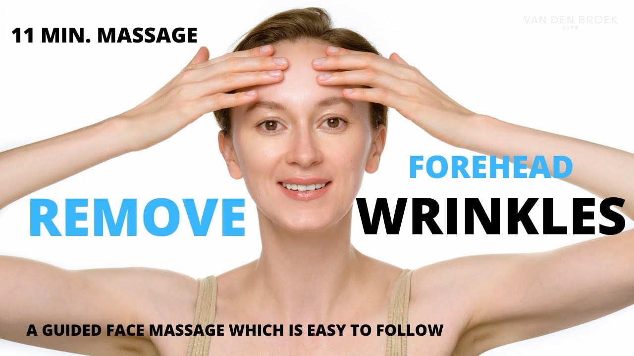 REMOVE WRINKLES ON THE FOREHEAD | 11 MINUTE MASSAGE