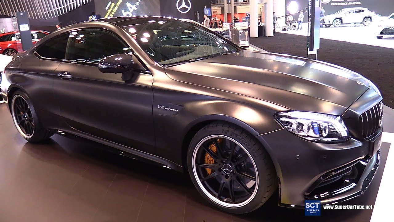 2018 Mercedes AMG C63 S Coupe - Exterior and Interior Walkaround - 2018 New York Auto Show