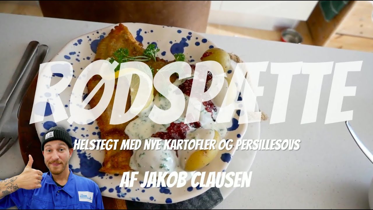 Helstegt rødspætte // Opskrifter | P. Clausens Fiskehandel
