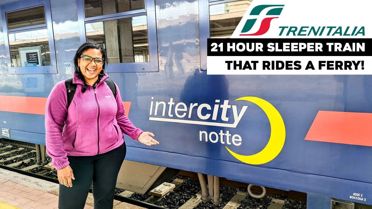 Trenitalia Sleeper Train | Intercity Notte Double Deluxe Room | Milan To Palermo
