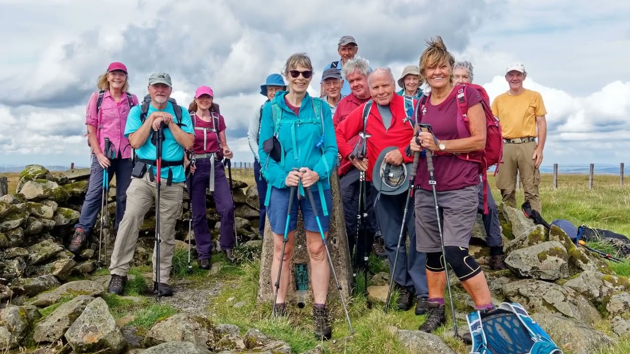 Ayr & District Rambling Club, Hartfell Horseshoe, Moffat, Aug 28th 2022