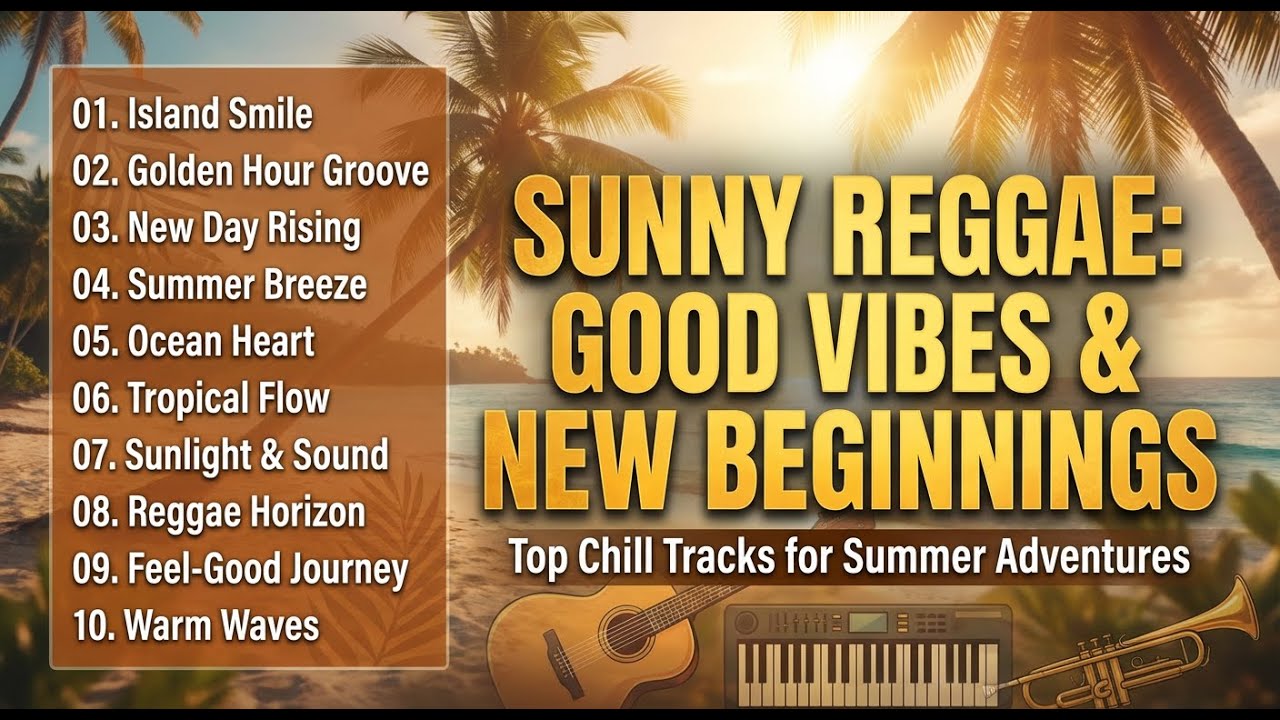 Carefree Vibes Only – Modern Reggae Cerah dengan Bass Hangat dan Energi Positif Seharian