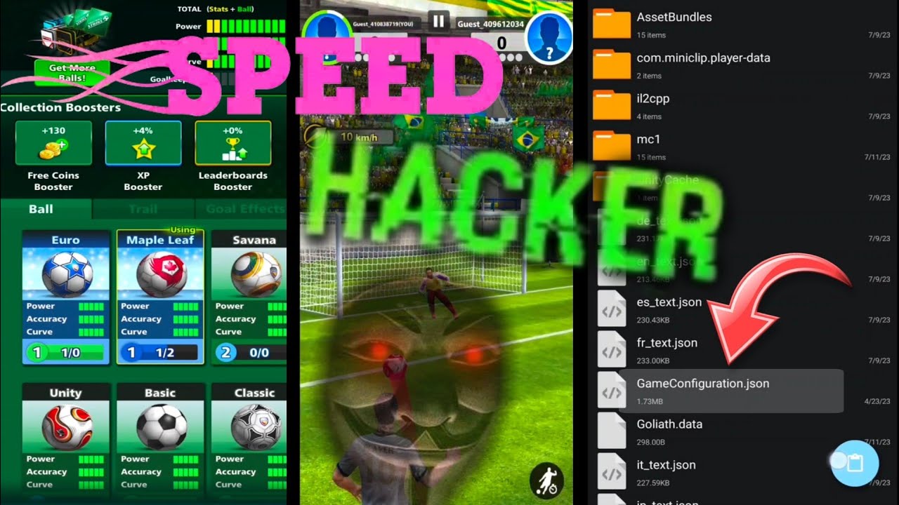 SPEED HACKER MOD APK 🔥💯 WORK | FOOTBALL STRIKE