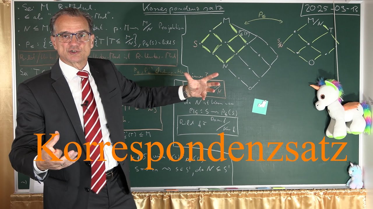 v5.1.1.1.6 (Höher) Homologische Algebra - Korrespondenzsatz