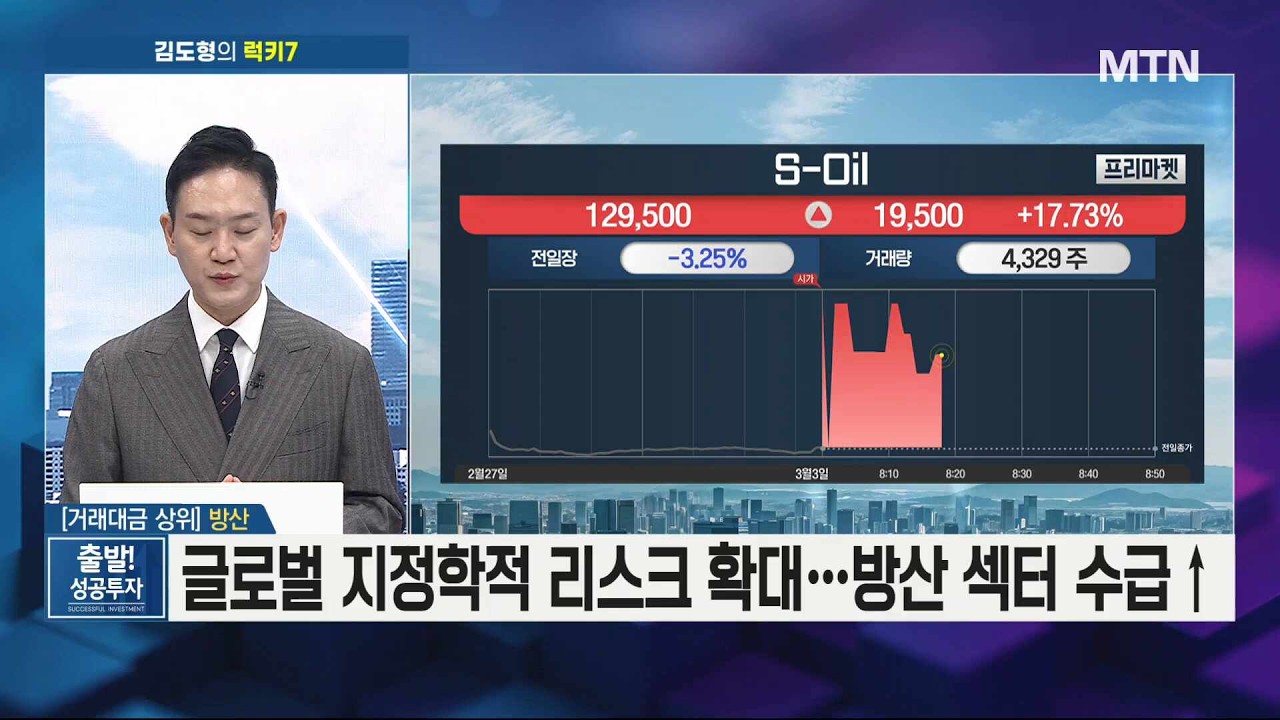 [김도형의 럭키7] 美 vs 이란 전쟁...각국의 국방비 증대 확대  / 머니투데이방송 (증시, 증권)