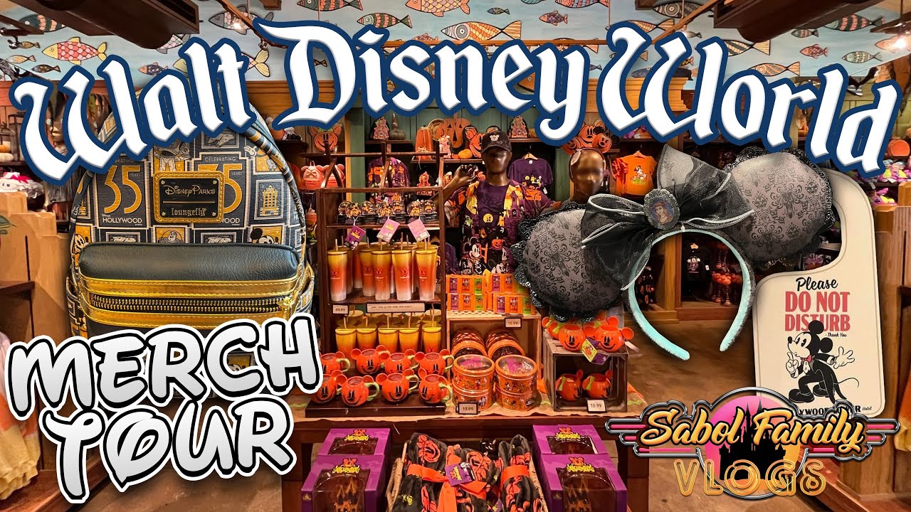 WALT DISNEY WORLD THEME PARK SHOPPING | Hollywood Studios & Animal Kingdom August 2024 ~ New Merch!