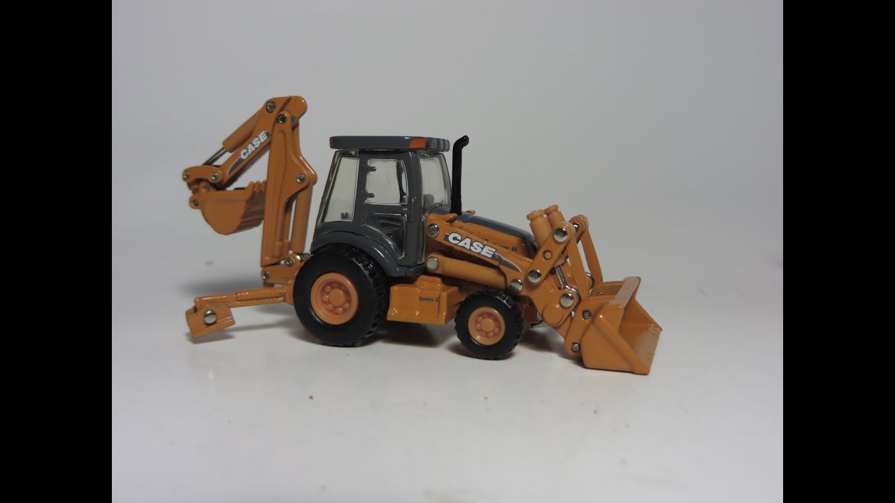 1:87 Norscot Case 580 Super M Series 2 Backhoe Review