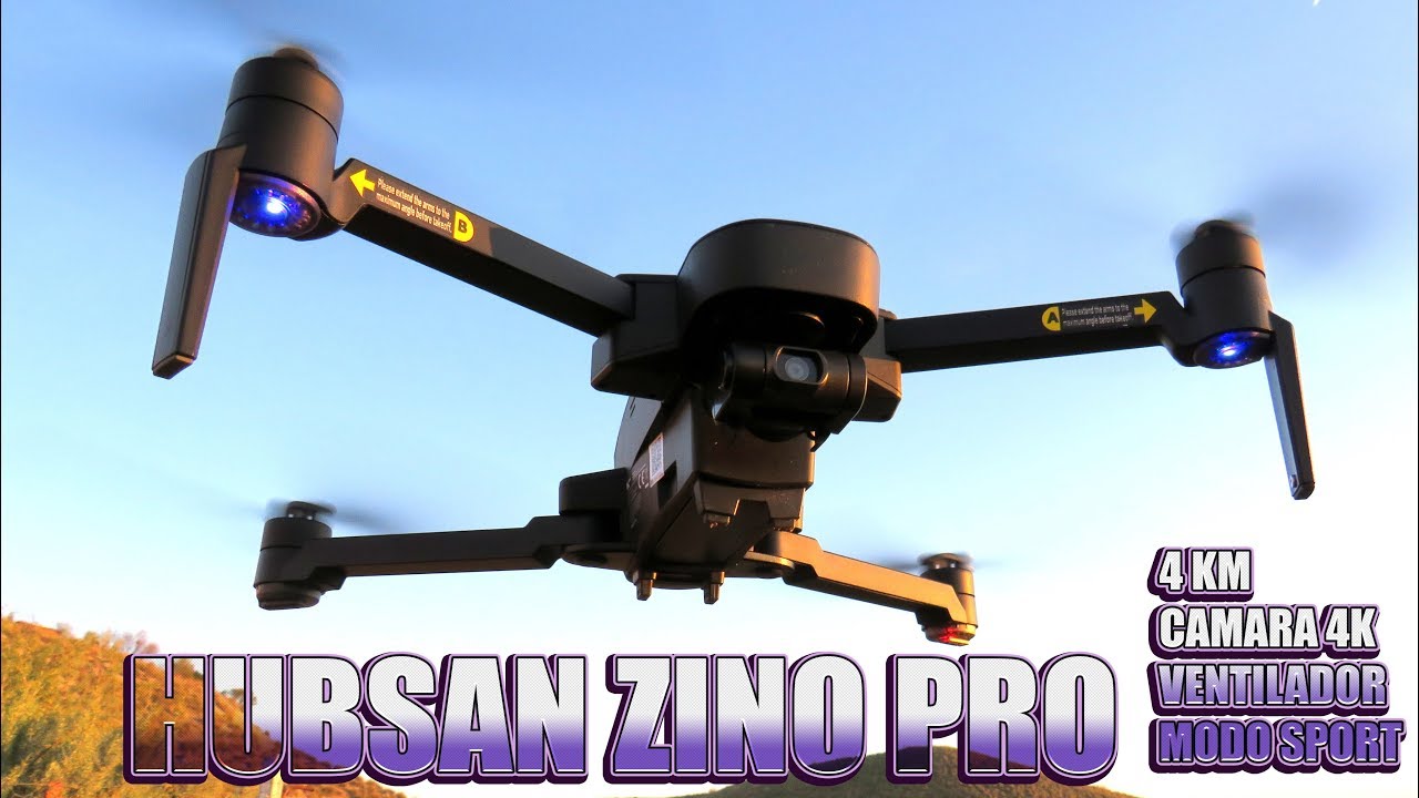 DRONES HUBSAN ZINO PRO, Test camara , lo mejor en drones con camara