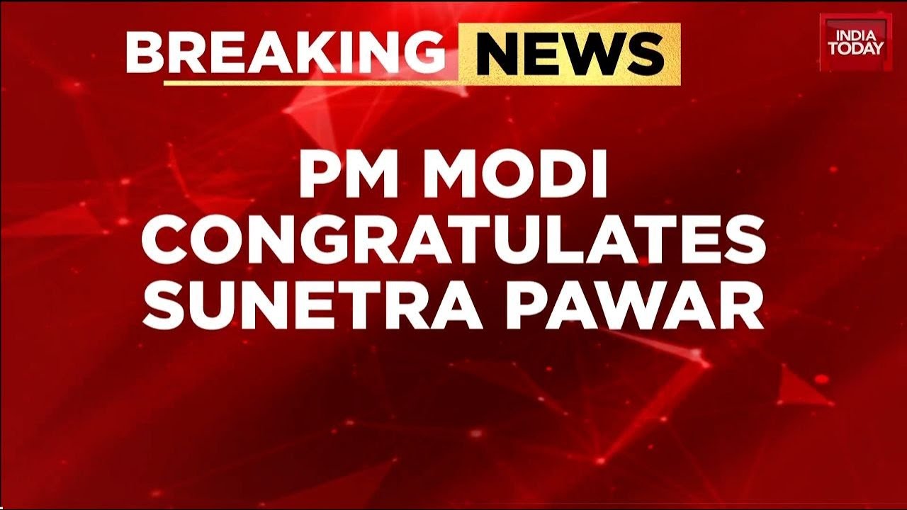PM Narendra Modi Hails Sunetra Pawar As Maharashtra's 1st Woman Deputy Chief Minister | India Today