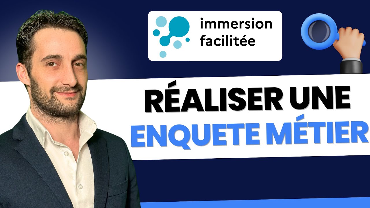Comment réaliser une enquête métier ? | Immersion professionnelle (PMSMP)