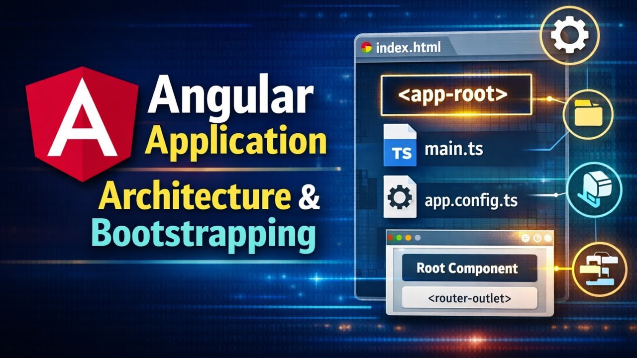 Angular Application Architecture & Bootstrapping – Step-by-Step Guide