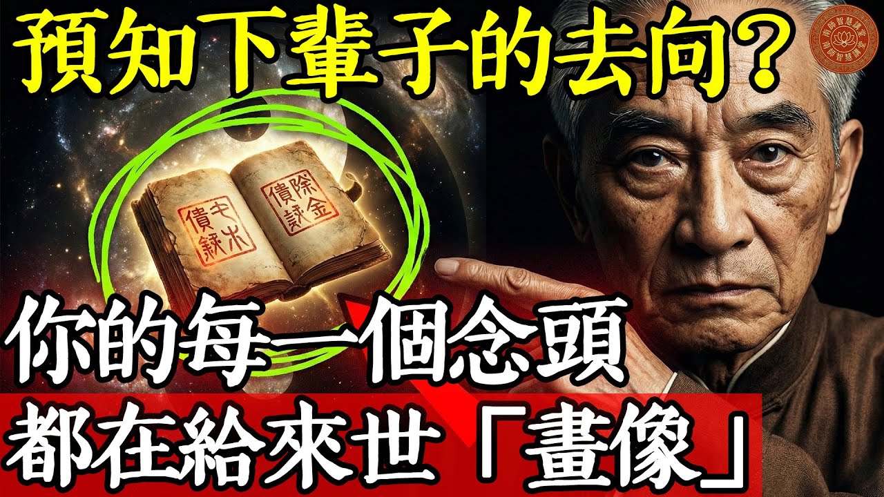 如何預知下輩子的去向？南師：你的每一個念頭，都在給來世「畫像」#南懷瑾 #南師 #南懷瑾智慧 #前世今生 #因果 #輪迴 #投胎 #家庭關係 #報恩 #討債 #中陰身 #改命 #修心