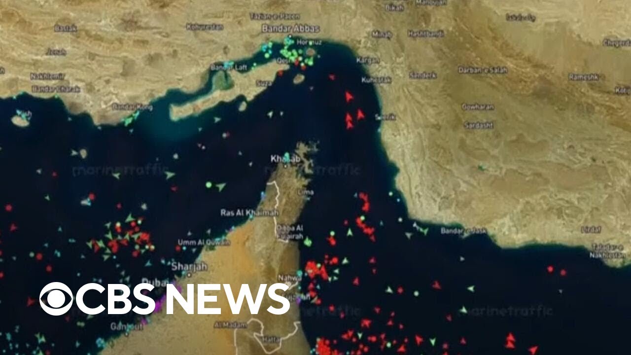How will the U.S. blockade on Iranian ports in the Strait of Hormuz work?