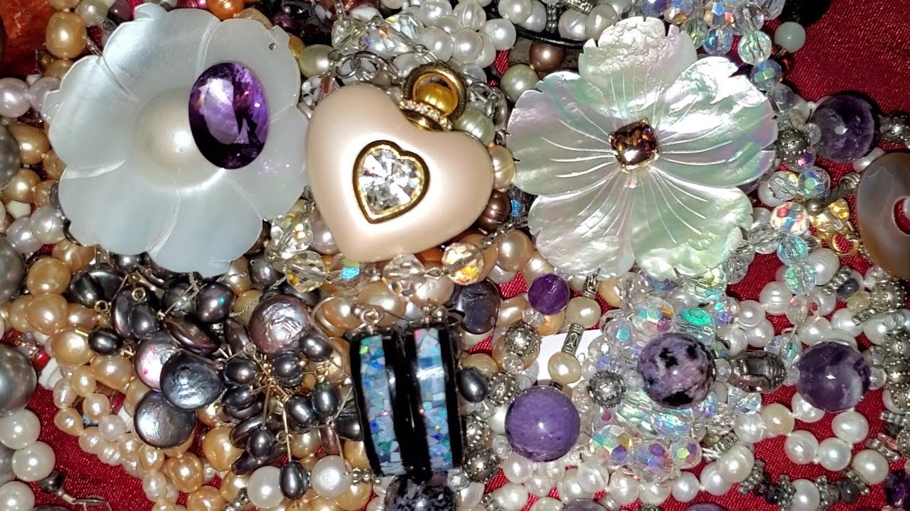 Bolsa de #joyas#de 10 libras parte #2 #oro#plata#yperlasnaturales#