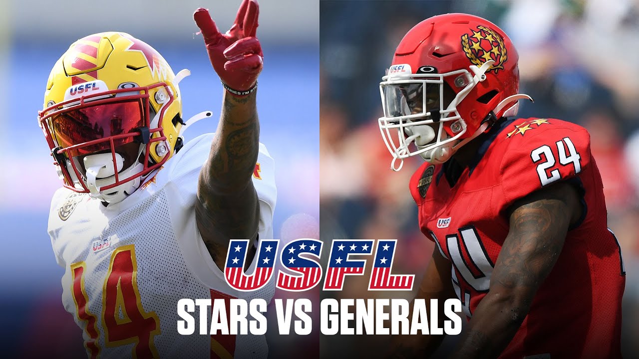 USFL Playoffs - Philadelphia Stars vs. New Jersey Generals | Extended Highlights