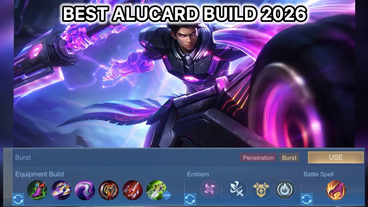 Alucard best build 2026 (mlbb)……