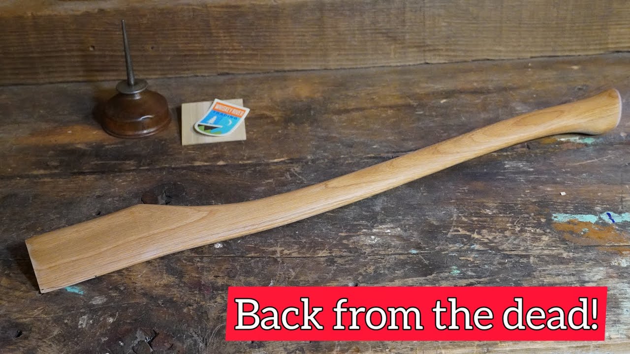 Unboxing A Limited Edition White Oak Axe Handle, 28 NEC From Whiskey River. #axe #restoration #tools