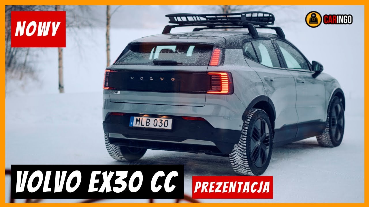 Nowe VOLVO EX30 Cross Country 2025 - Mały SUV, Wielka Przygoda! | Prezentacja PL 4K| Caringo